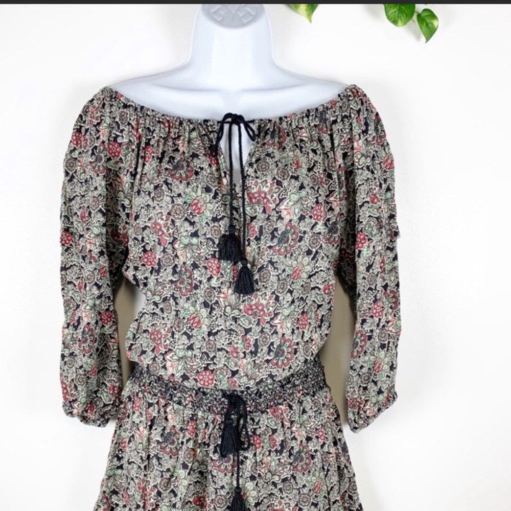On or off the shoulder Boho Tunic top/dress